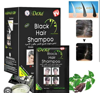 Black Hair®- Shampoo Anticanas Rejuvenecimiento Capilar