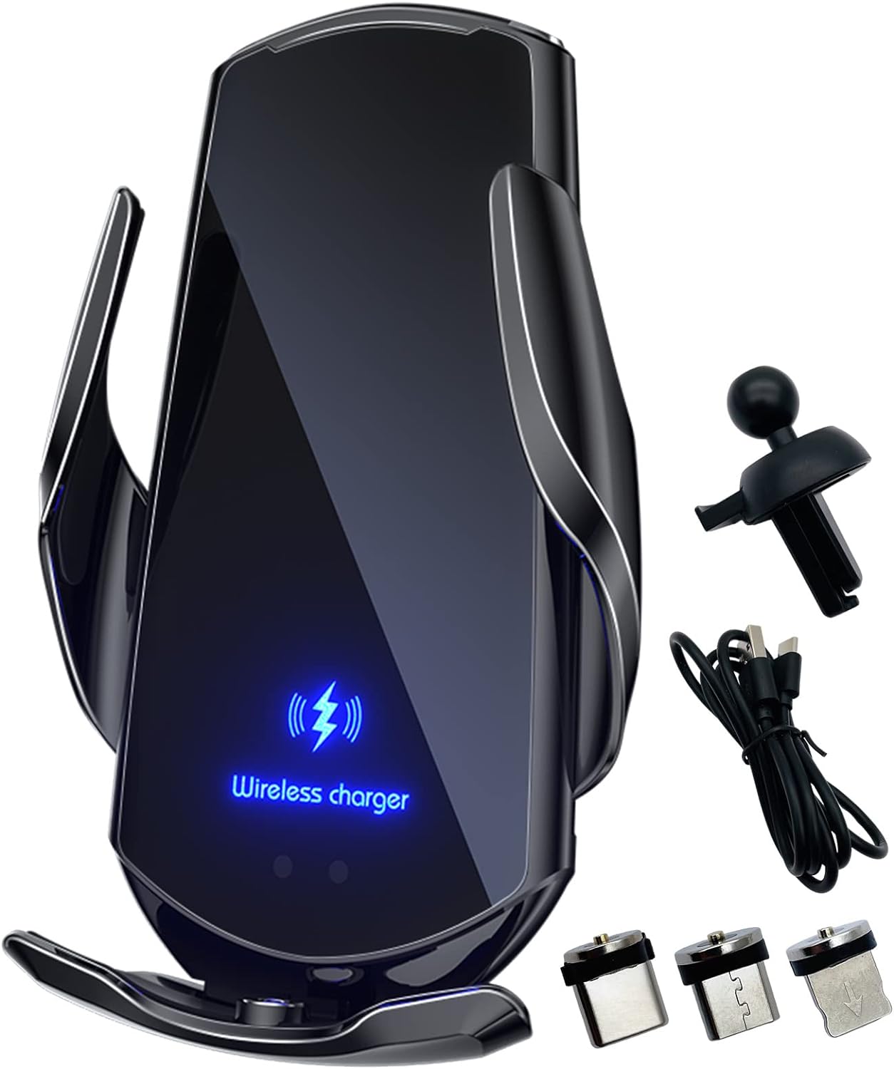 ChargeClamp™ - Soporte Auto Cargador Inalámbrico