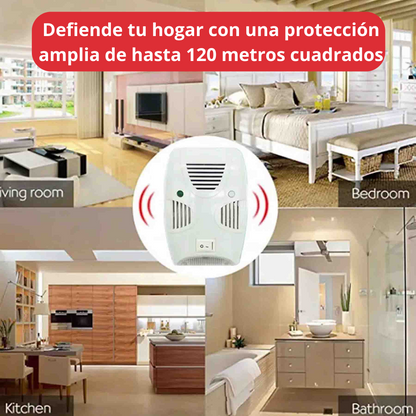 UltraGuard© - 2x1 Repelente Ultrasonido Para Plagas