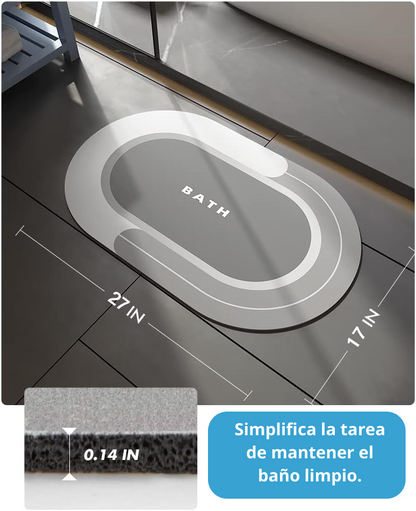 SAFE BATH- Alfombra Superabsorbente para Baño 🛀🏻