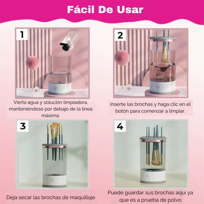 Artemissa™ - 2x1 Limpiador De Brochas Maquillaje Automático