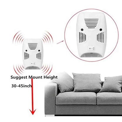 UltraGuard© - 2x1 Repelente Ultrasonido Para Plagas