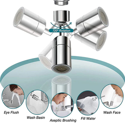 Extensor de Grifo con Cabeza Giratoria 720°